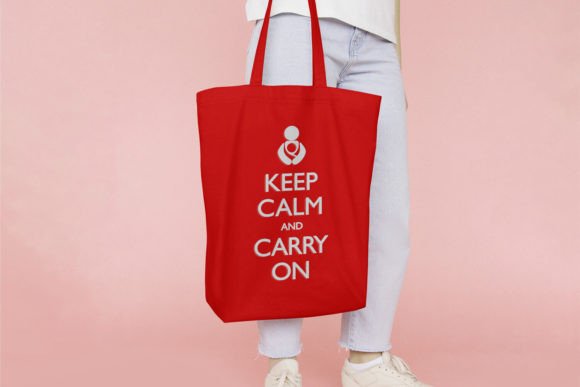 Babywearing Keep Calm: A Holiday Design Review