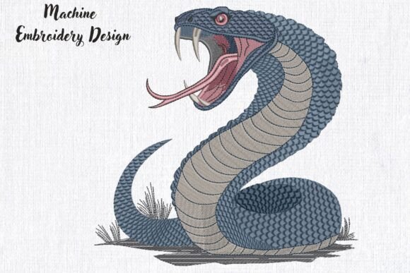 Blue Aggressive Snake Reptile Animals Review