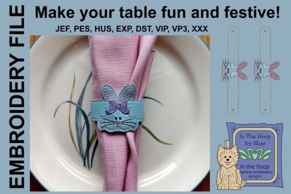 Easter Bunny Napkin Rings: A Craft Fair Designer’s Review