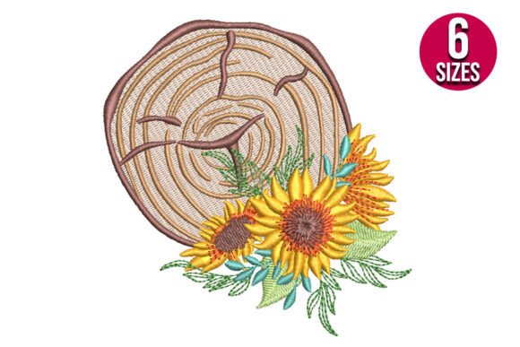 Floral Tree Trunk with Sunflowers Review