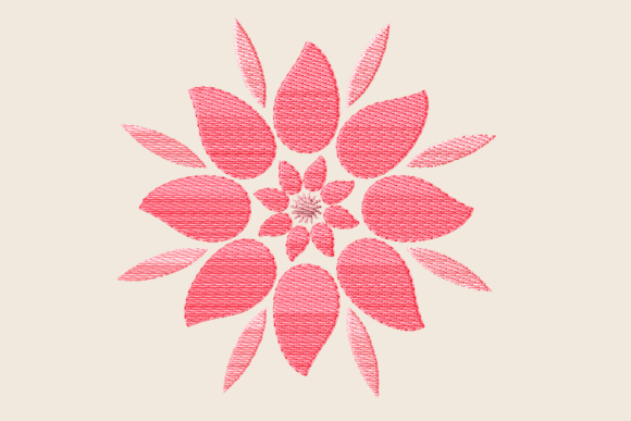 Pink Mandala Flower: A Whimsical Holiday Embroidery Review