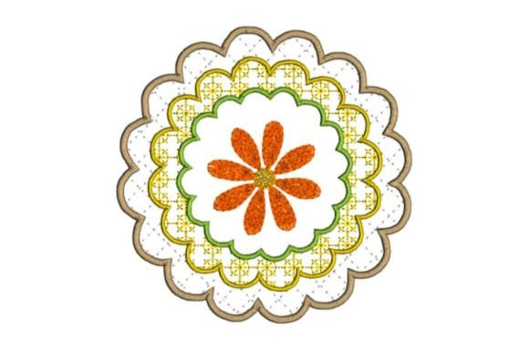 Review: Beautiful Flower Coaster Applique for Makers