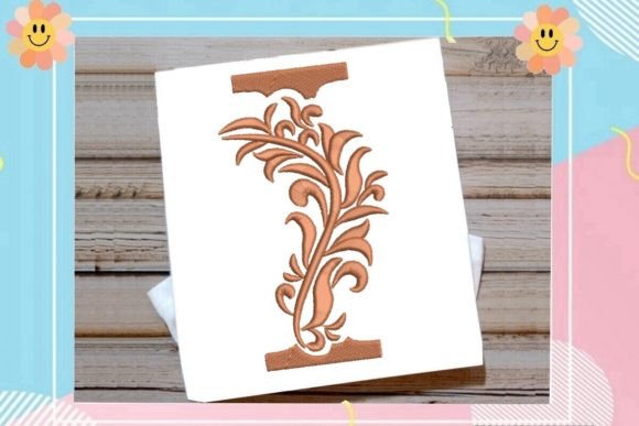 Review: Beautiful Monogram Letter I for Apparel