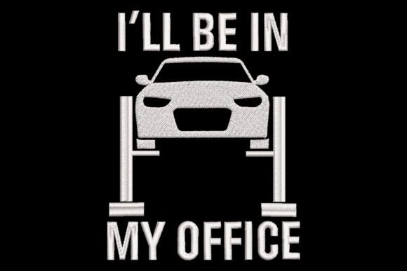 Review: I’ll Be in My Office Funny Car Mechanic Design