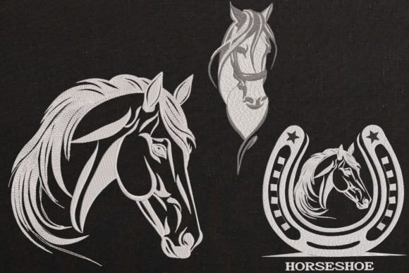 Review: Set Horse Head and Horseshoe Farm Animal