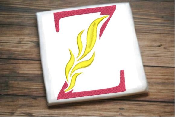 Reviewing the Z Letter Beautiful Fire Alphabet
