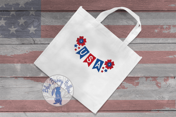 Reviewing USA Banner for Patriotic Embroidery Projects