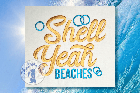 Shell Yeah: A Coastal Embroidery Design Review