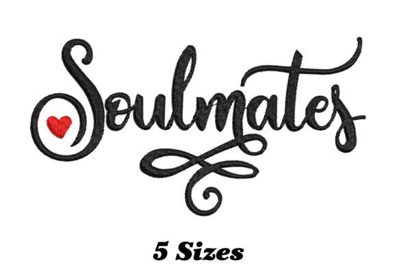 Soulmates Embroidery Design: A Review for Handmade Gifts
