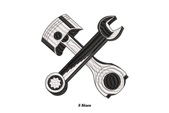Wrench Piston: A Playful Work Embroidery Review